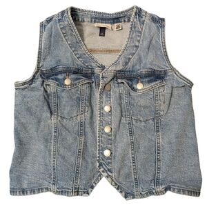 Universal Thread Light Blue Denim Vest